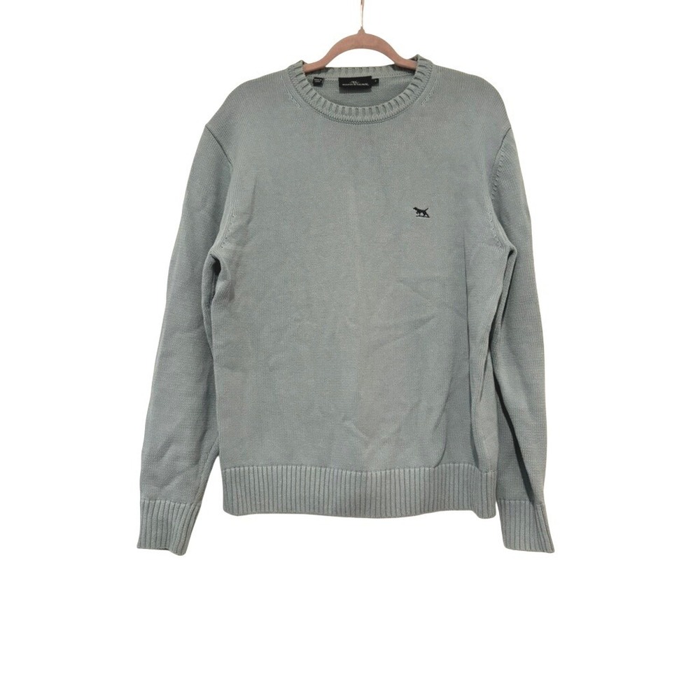 Rodd and Gunn men's oversized S 100% cotton blue sweater KK